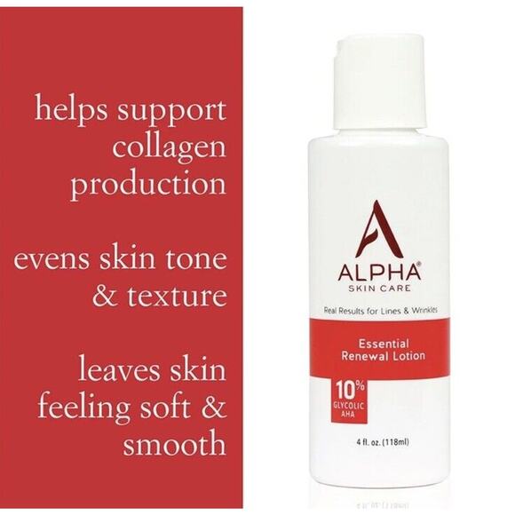 ALPHA Skin Care Essential Healthy Renewal Lotion for Lines and Wrinkles 4oz NIB - Picture 3 of 5